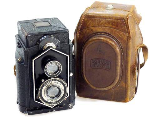 Zeiss Ikoflex 850/16 "Coffee Can"****Iconic 1930's Art Deco TLR*****
