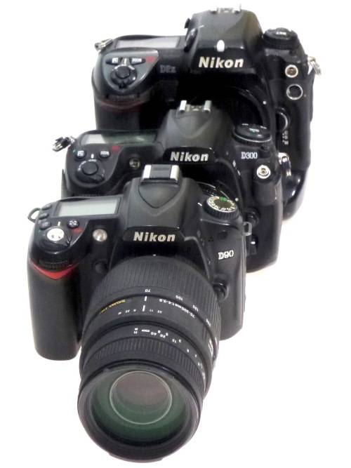 Nikon D90,D300,D2X plus Sigma DG 70-300mm****Estate Buy,Untested****