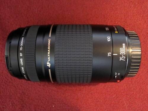 Canon EF 75-300mm Ultrasonic ll Telephoto Zoom"Like New"