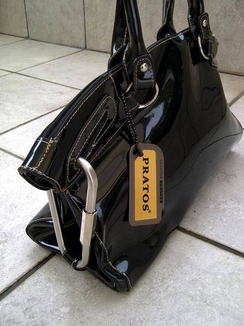 Designer Collection. Luxury Genuine Patent Leather Handbag