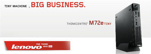 PORTABLE & POWER PACKED!!! Lenovo ThinkCentre M72e Big Performance In A Small Package