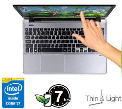 **GAMING GOLIATH** Acer V14 Touch Massive Spec! 4th Gen Core i7, 1TB, Nvidia GT840, HD LED!