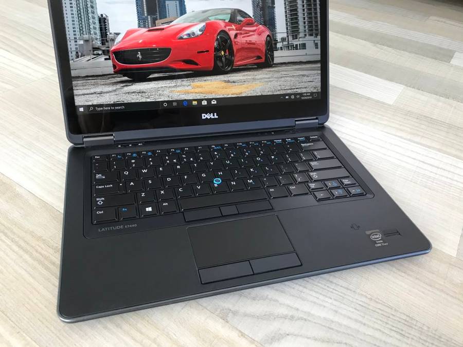 THE BEAST!!! Dell E7440 Core i7 Carbon Fibre Edition Touch Screen! Full HD, 256GB SSD