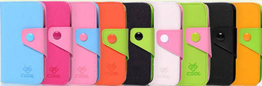 Iphone 4/4s Cool Magnetic Flip Cover Case - Credit Card Holder