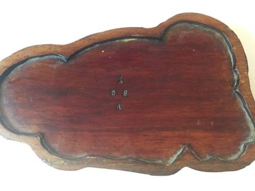 A CHINESE ORIENTAL GREEN STONE CARVED BUDDHA