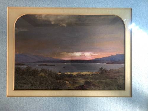 SCOTTISH LANDSCAPE WATERCOLOUR ARTIST WALLER HUGH PATON RSA RSW 1828- 1895