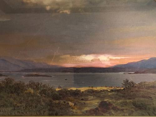 SCOTTISH LANDSCAPE WATERCOLOUR ARTIST WALLER HUGH PATON RSA RSW 1828- 1895
