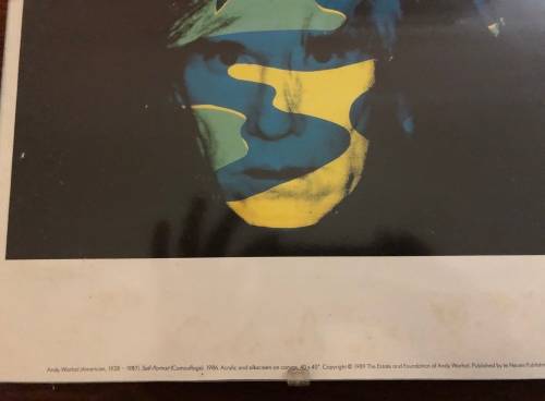 A SET OF ANDY WARHOL ESTATE LITHOGRAPH PRINTS 1989