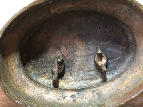 A LARGE ANTIQUE BRONZE STATUE FROM SOUTH EAST ASIA CIRCA 1920