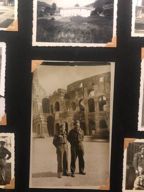 A RARE SA WW2 PHOTO ALBUM OF THE WESTERN DESERT EAST AFRICA CAMPAIGN **over 180 photos**