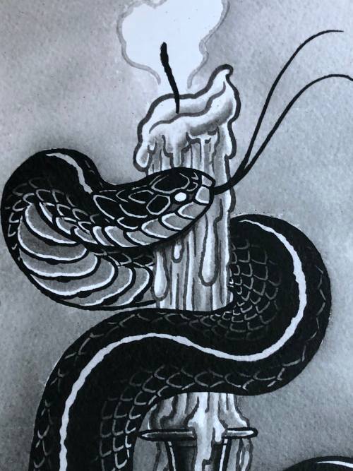 AN ORIGINAL INK TATOO ART SCREENPRINT