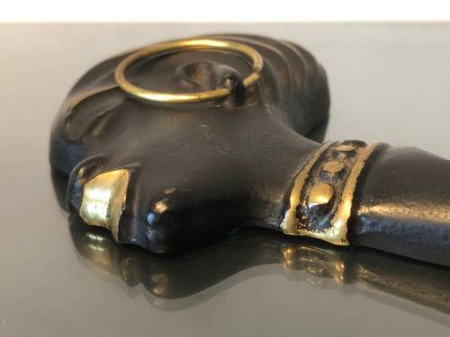 A MID CENTURY BRONZE PLAQUE FROM RICHARD ROHAC (1906 -1956)