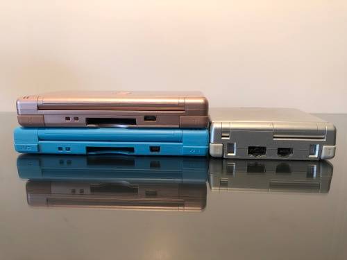 THREE NINTENDO HAND HELD CONSOLES ***UNTESTED****