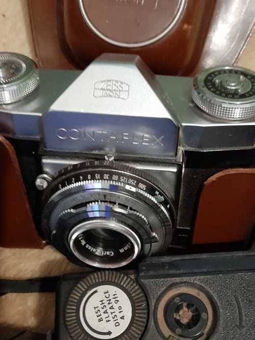 9 Beautiful old cameras  Not Tested sold as a lot one bid for all