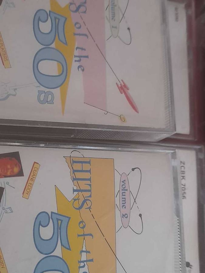 56 Music Tapes as a lot