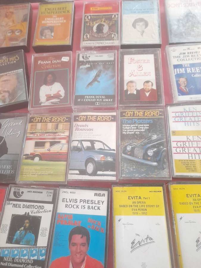 56 Music Tapes as a lot