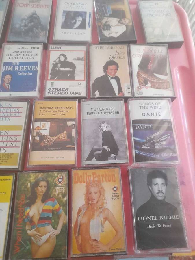 56 Music Tapes as a lot