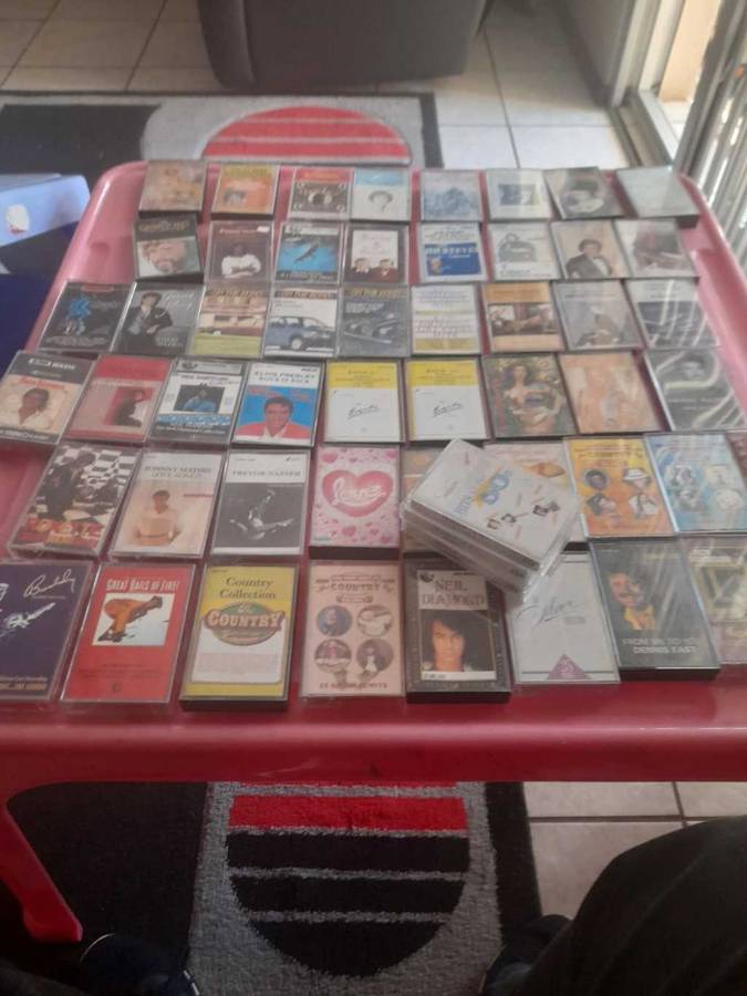 56 Music Tapes as a lot