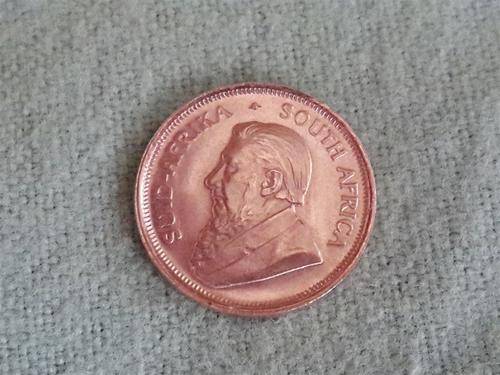 Rare gold  1990 South Africa  1/10th OZ Kruger Rand