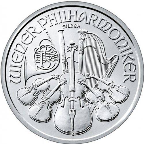 # Austrian Philarmonic Silver 1 oz Coin (BU) #