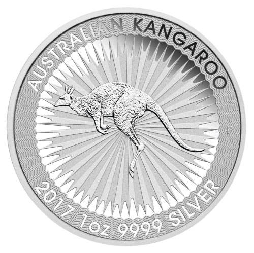 # 2017 AUSTRALIAN Kangaroo Silver 1 oz Bullion Coin (BU) #