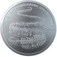 2019 SILVER Proof Coin, 25 YEARS DEMOCRACY