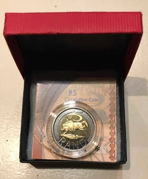 2004 Oom Paul Mint Mark R5 Coin