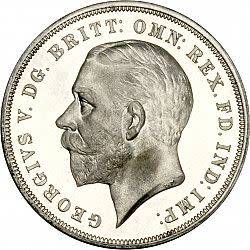 1935 Great Britain SILVER Crown / 5 Shillings