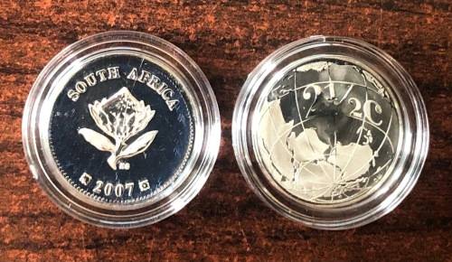 2007 Proof SILVER Tickey 2½ cents Polar Bear