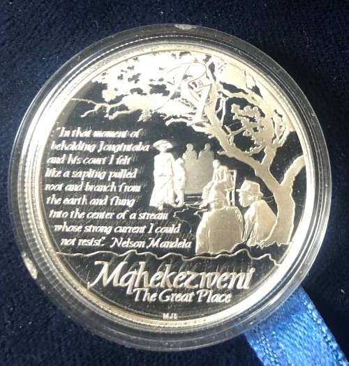2013 Mandela SILVER Protea R1 Coin (Proof)