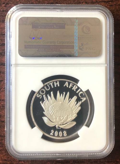 2008 Mahatma Gandhi Proof SILVER R1