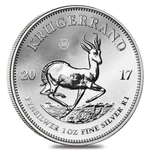 2017 SILVER 1oz PU Krugerrand (50th Anniversary)