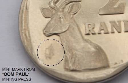 2009 `OOM PAUL` Mint Mark R2 COIN