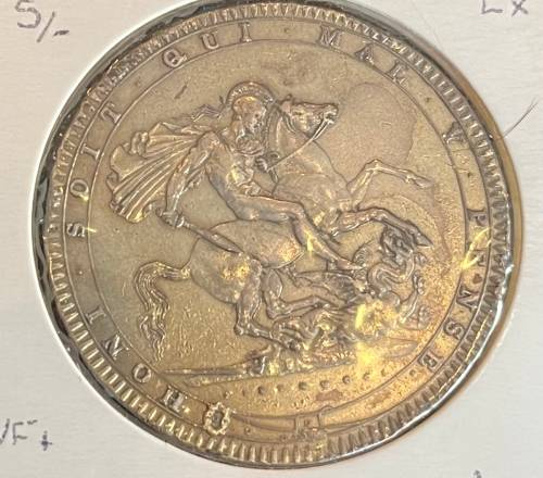 1820 Great Britain 5 Shilling