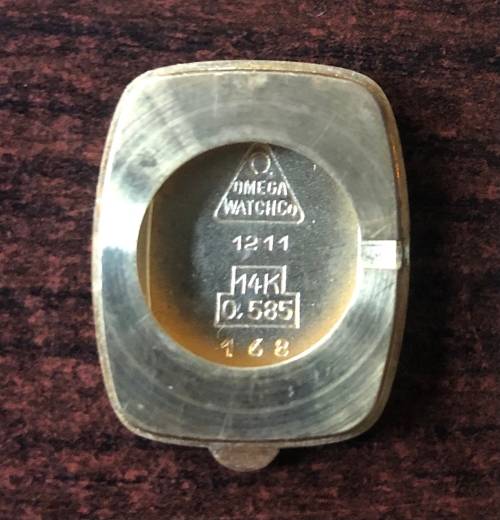 Vintage OMEGA 14k Gold Ladies Dress Watch