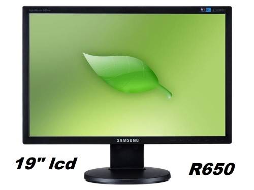 samsung 19` Widescreen Black LCD Monitor - (great working condition-)