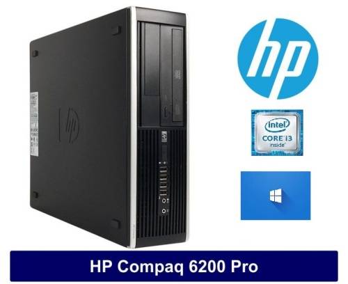 HP PRO DESKTOP 6200 COMPUTER PACKAGE, INTEL CORE I3 3.0 GHZ, 8GB RAM, 2000GB HDD, DVD, WINDOWS
