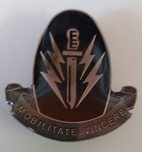 61 Mech beret badge