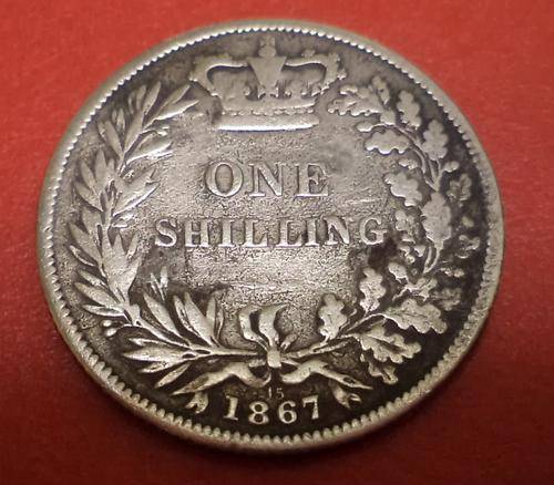 ONE SHILLING 1867