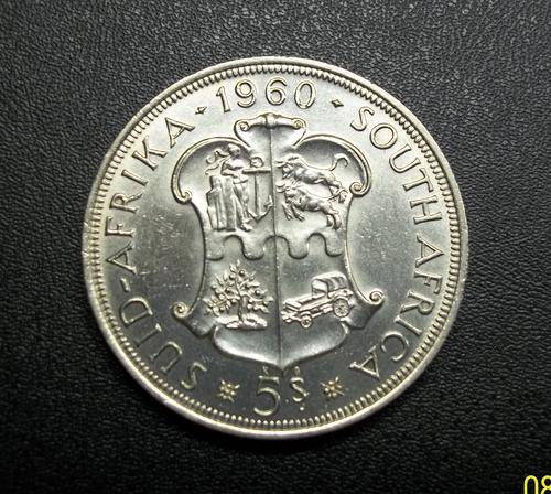 1960 S.A EENDRAG MAAK MAG SILVER COIN, STILL IN GOOD CONDITION !