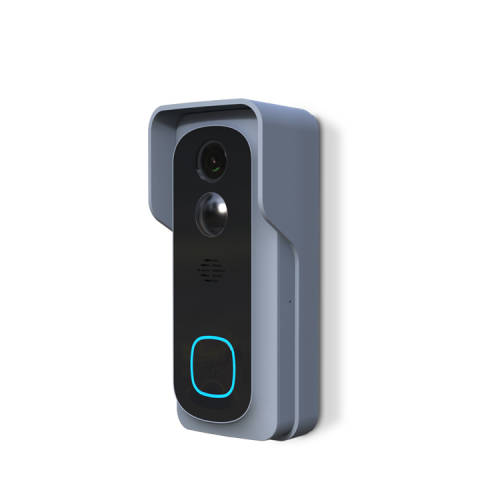 1080p WiFi Wireless Controlled Video Doorbell Supports PIR Motion Detection 2 x 18650 Batteries