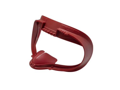 VR Cover Facial Interface and Foam Replacement Set for Oculus Quest 2 (Dark Red and White)