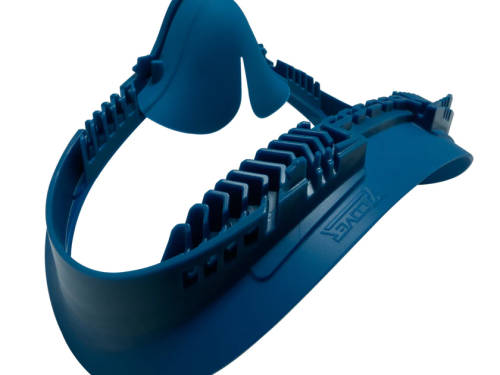 VR Cover Fitness Facial Interface and Foam Set for Oculus Quest 2 (Dark Blue and Black)
