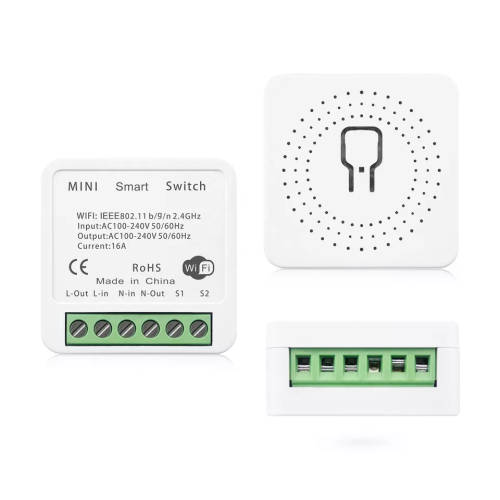 WIFI Control Smart Life Tuya 1CH 16A 3500W Mini Switch Circuit Breaker