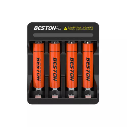 BESTON M7011 Rechargeable Lithium Battery Smart Charger for BESTON AA AAA 1.5V Batteries | 4 Slot