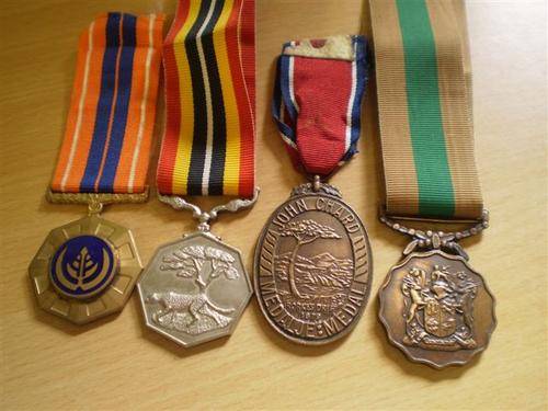 SADF group of 4 medals