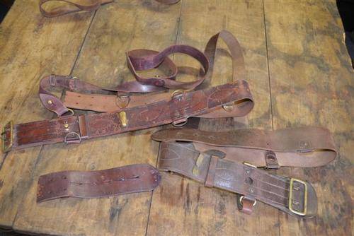 2 incomplete Sambrown Belts