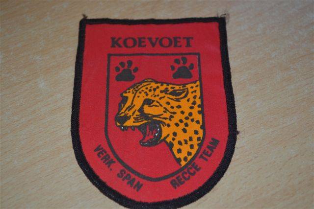 Koevoet Recce Team shoulder patch.