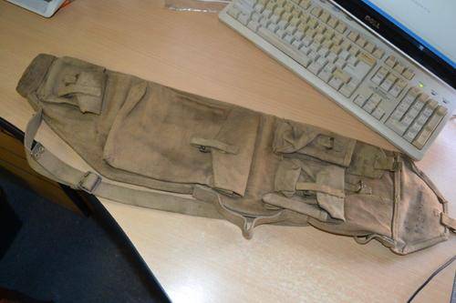 WWII Bren gunspare barrel holder.