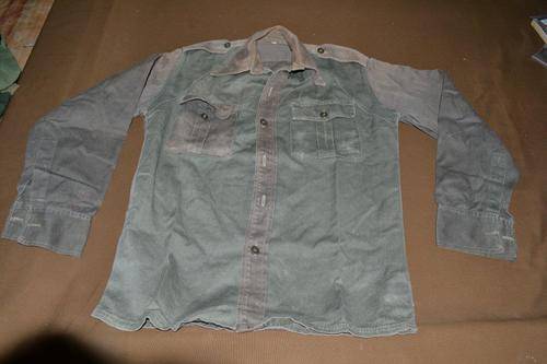 SADF Border War Cuban/Terr shirt brought back with a lot of Terr items.